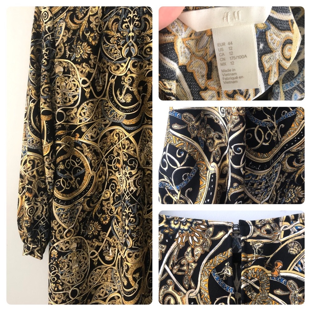 H&M Grand Nouveaux Pattern Dress